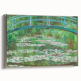 Impressionism Wall Art: The Japanese Footbridge by Claude Monet