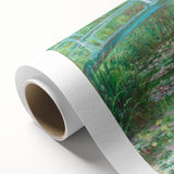 Impressionism Wall Art: The Japanese Footbridge by Claude Monet