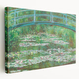 Impressionism Wall Art: The Japanese Footbridge by Claude Monet