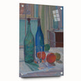 Modern Wall Art - Still Life with Bottles and Fruits for Trendy Decor