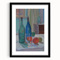 Modern Wall Art - Still Life with Bottles and Fruits for Trendy Decor