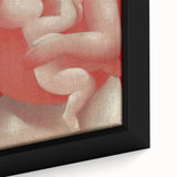 Modern Wall Art - Intimate Mother and Child in Warm Abstract Tones