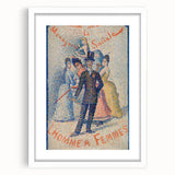 Impressionist Social Scene - The Ladies’ Man by Georges Seurat Print