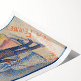 Impressionist Social Scene - The Ladies’ Man by Georges Seurat Print