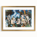 Impressionist Wall Art: The Large Bathers by Paul Cézanne