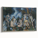 Impressionist Wall Art: The Large Bathers Famous by Paul Cézanne