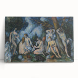 Impressionist Wall Art: The Large Bathers Famous by Paul Cézanne