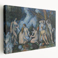 Impressionist Wall Art: The Large Bathers Famous by Paul Cézanne