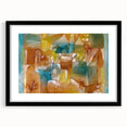 Modern Wall Art - Abstract Architectural Facade in Earthy Tones