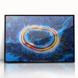 Loop of Light – Energetic Photography from Above in Winter Forest