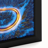 Loop of Light – Energetic Photography from Above in Winter Forest