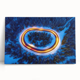 Loop of Light – Energetic Photography from Above in Winter Forest