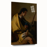 Romanticism Art: Saint Roch by Tiepolo Classic Canvas Print