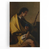 Romanticism Art: Saint Roch by Tiepolo Classic Canvas Print