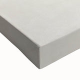 Soft Peach & Blue Floral Harmony - Elegant Living Room Wall Art