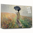 Elegant Rainy Stroll Office Wall Art – Modern Corporate Decor