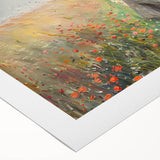 Elegant Rainy Stroll Office Wall Art – Modern Corporate Decor