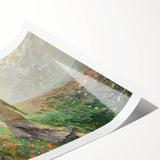 Elegant Rainy Stroll Office Wall Art – Modern Corporate Decor