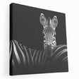 Stretched canvas artwork showcasing a vibrant animal design, featuring rich colors and textures, ideal for enhancing home decor and available in various sizes.