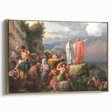 Neoclassical Art Print: Moses and the Red Sea by Eckersberg - Epic Scene
