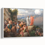 Neoclassical Art Print: Moses and the Red Sea by Eckersberg - Epic Scene