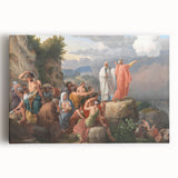 Neoclassical Art Print: Moses and the Red Sea by Eckersberg - Epic Scene