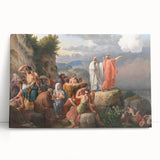 Neoclassical Art Print: Moses and the Red Sea by Eckersberg - Epic Scene