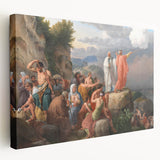 Neoclassical Art Print: Moses and the Red Sea by Eckersberg - Epic Scene