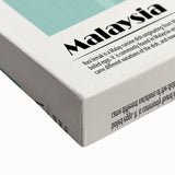 Large art of black and white landscape painting on stretched canvas, ideal for bedroom wall art.