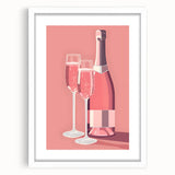 Textured abstract art print in muted earth tones on a white framed canvas, ideal for bedroom wall decor.