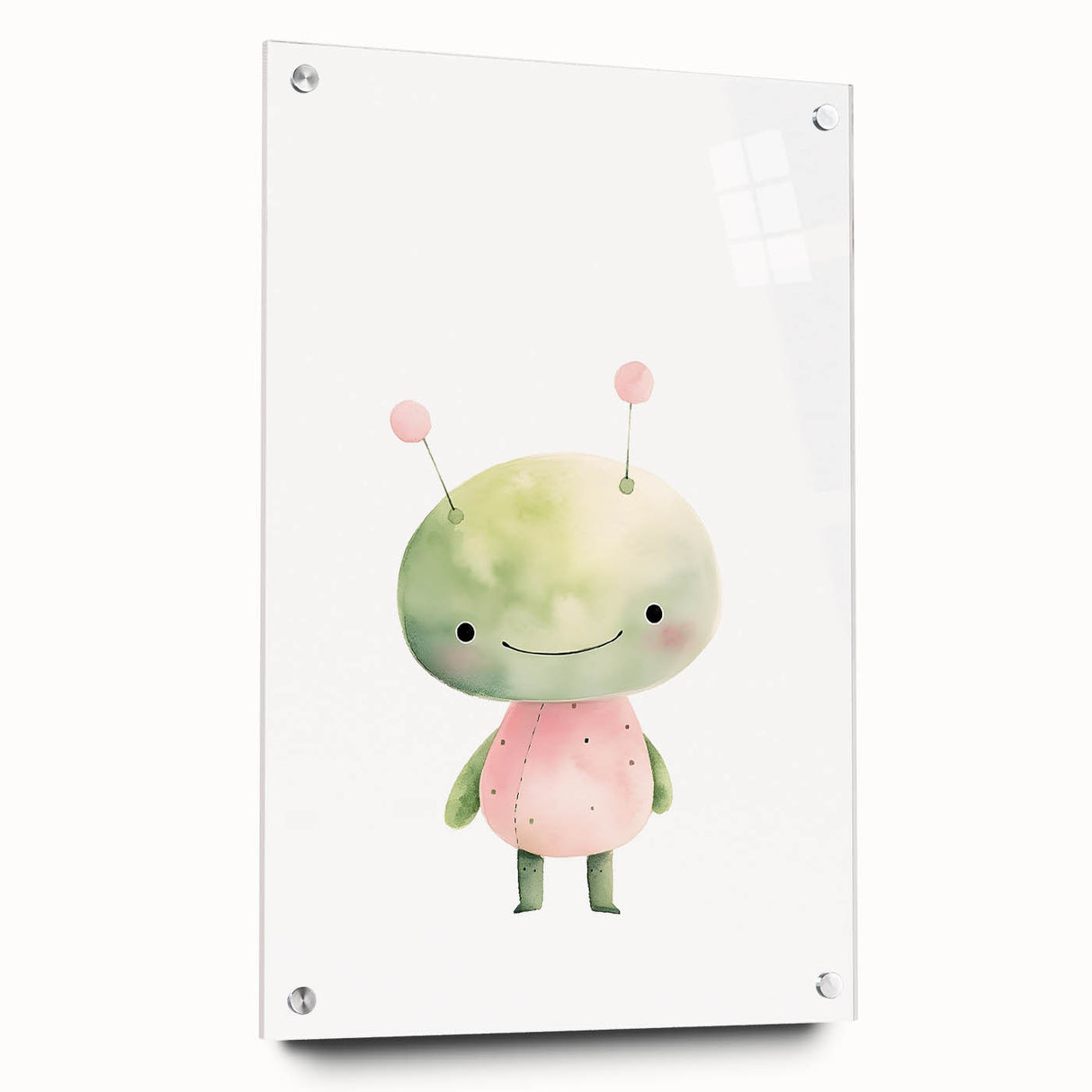Playroom Wall Art - Adorable Alien Kids Room Art Prints