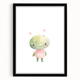 Playroom Wall Art - Adorable Alien Kids Room Art Prints
