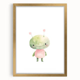 Playroom Wall Art - Adorable Alien Kids Room Art Prints