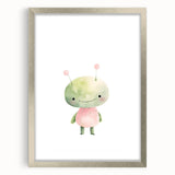 Playroom Wall Art - Adorable Alien Kids Room Art Prints