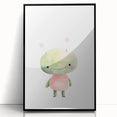 Playroom Wall Art - Adorable Alien Kids Room Art Prints