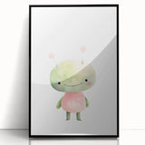 Playroom Wall Art - Adorable Alien Kids Room Art Prints