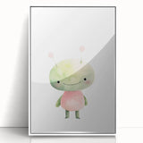 Playroom Wall Art - Adorable Alien Kids Room Art Prints