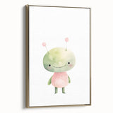 Playroom Wall Art - Adorable Alien Kids Room Art Prints