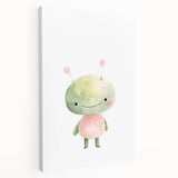 Playroom Wall Art - Adorable Alien Kids Room Art Prints