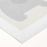 Elephant Nursery Wall Art - Stretched Canvas Baby Room Decor