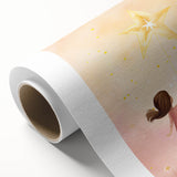 Nursery Wall Art – Magical Starry Night Print for Kids