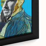 Modern Pop Art Van Gogh Inspired Wall Art - Contemporary Canvas Print