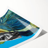 Modern Pop Art Van Gogh Inspired Wall Art - Contemporary Canvas Print