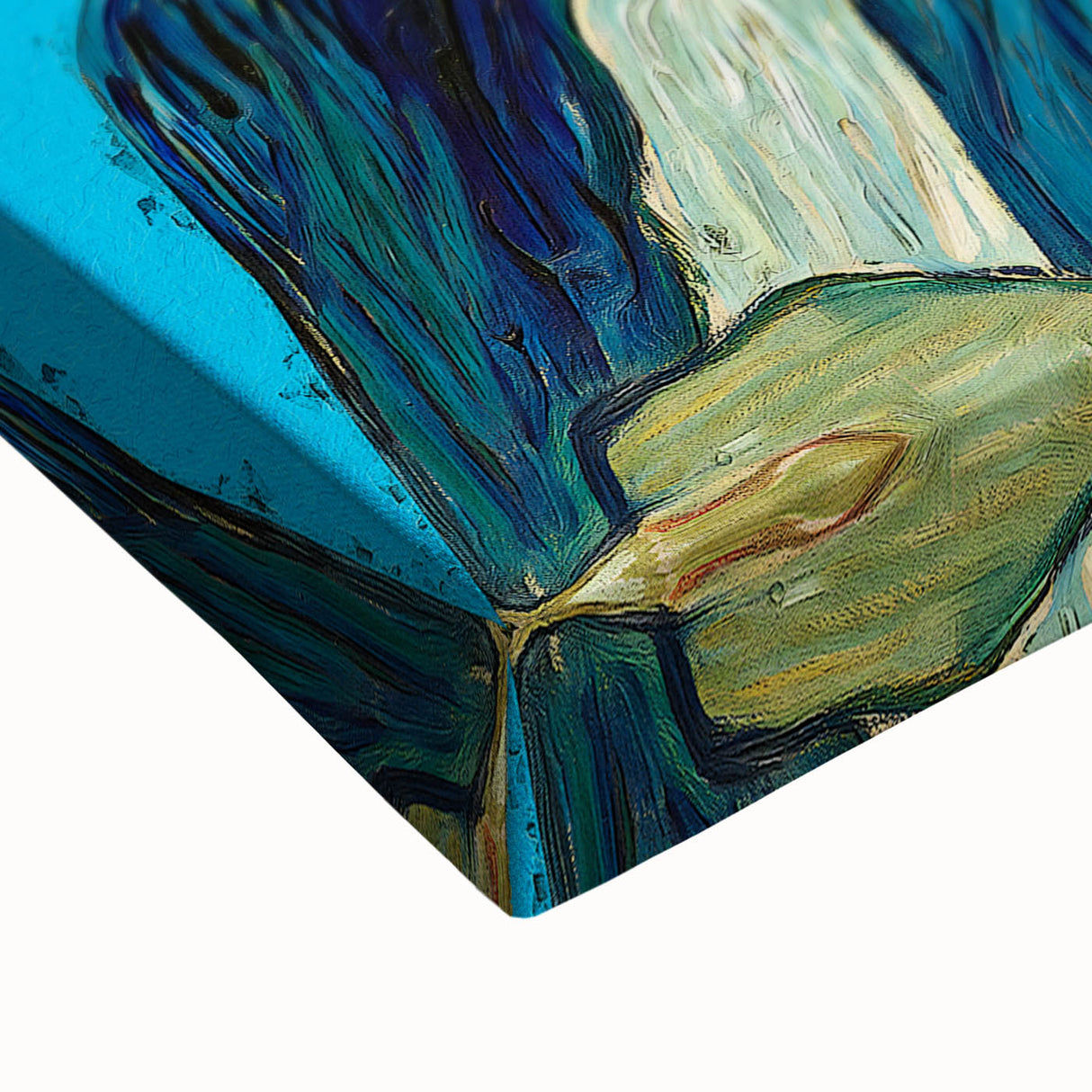 Modern Pop Art Van Gogh Inspired Wall Art - Contemporary Canvas Print