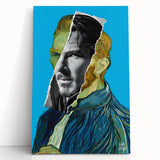 Modern Pop Art Van Gogh Inspired Wall Art - Contemporary Canvas Print