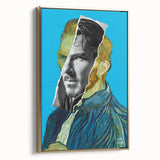 Modern Pop Art Van Gogh Inspired Wall Art - Contemporary Canvas Print