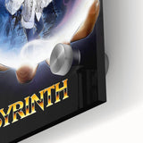 Retro Labyrinth Poster Art - Vintage Fantasy Adventure Movie Prints