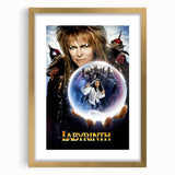 Retro Labyrinth Poster Art - Vintage Fantasy Adventure Movie Prints