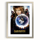 Retro Labyrinth Poster Art - Vintage Fantasy Adventure Movie Prints