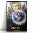Retro Labyrinth Poster Art - Vintage Fantasy Adventure Movie Prints